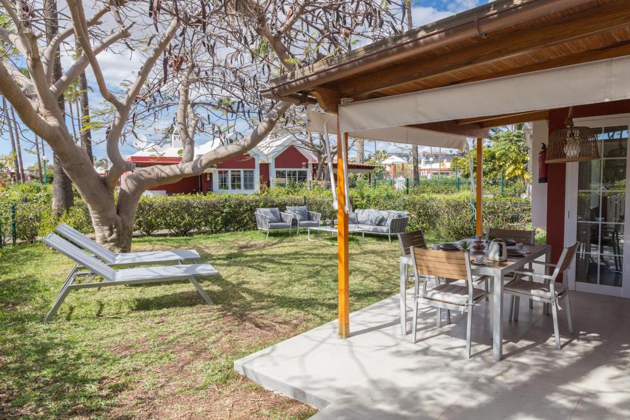 Lightbooking Tunos 73 Maspalomas Gran Jardin Y Barbacoa Esterno foto