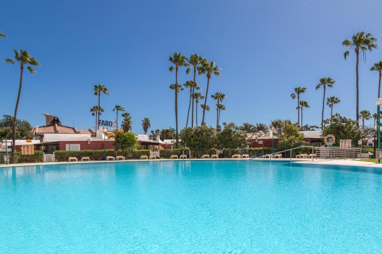 Lightbooking Tunos 73 Maspalomas Gran Jardin Y Barbacoa Esterno foto