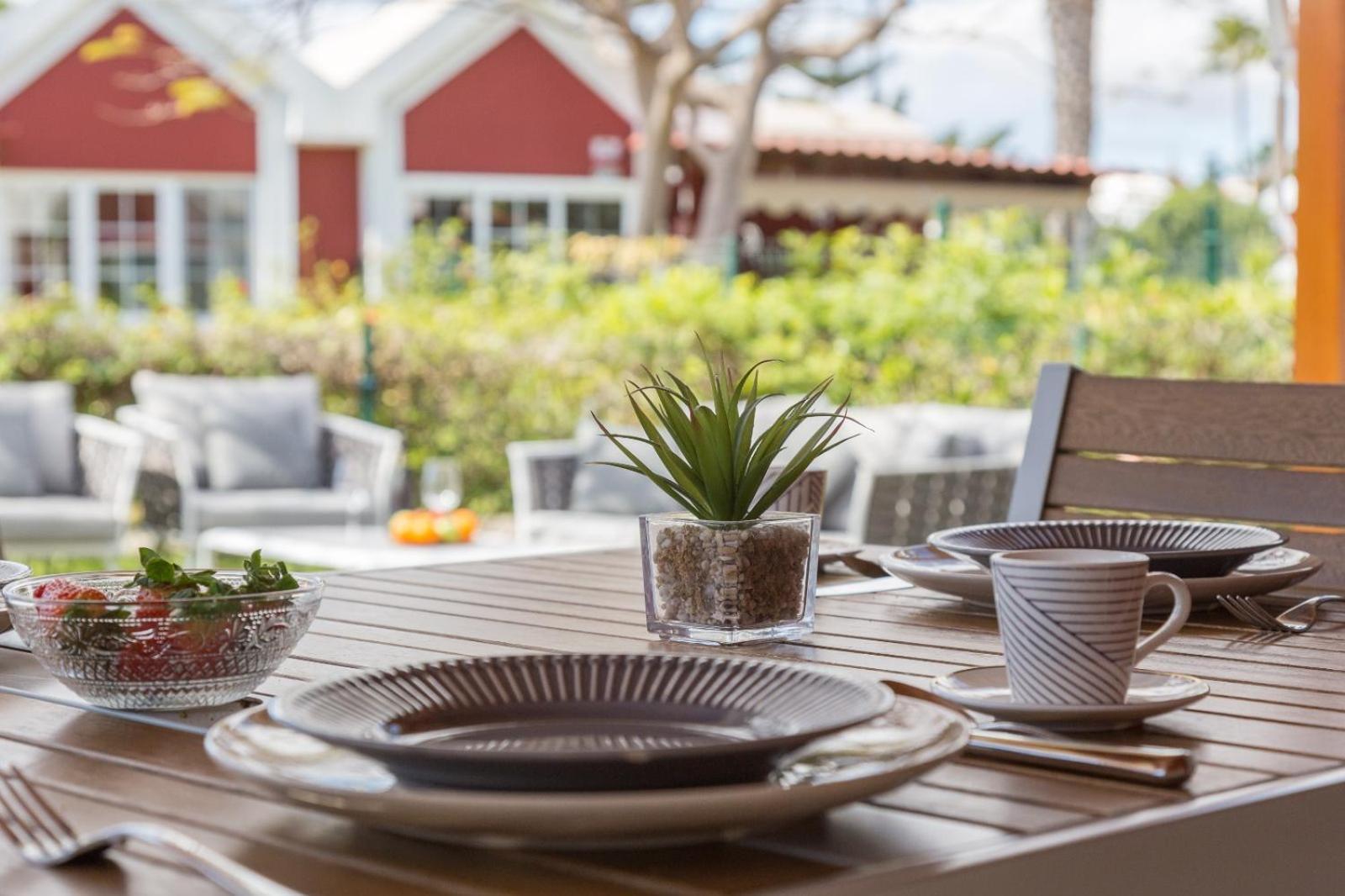 Lightbooking Tunos 73 Maspalomas Gran Jardin Y Barbacoa Esterno foto