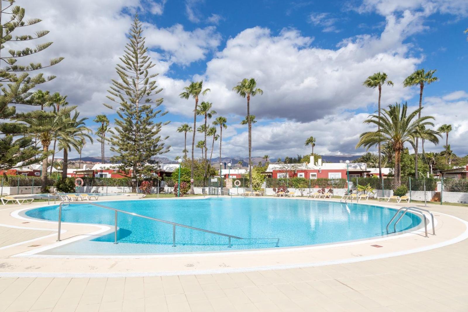 Lightbooking Tunos 73 Maspalomas Gran Jardin Y Barbacoa Esterno foto