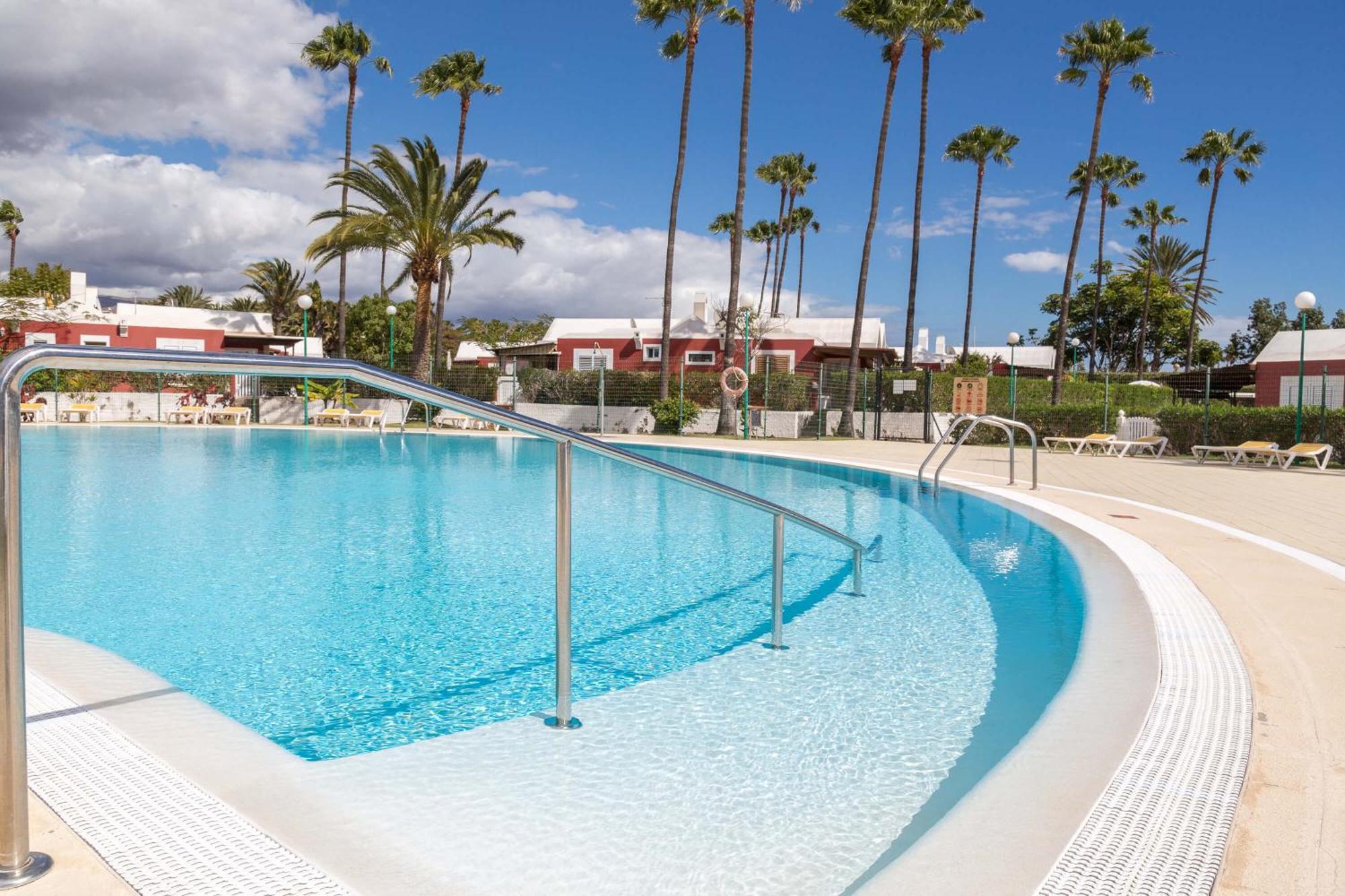 Lightbooking Tunos 73 Maspalomas Gran Jardin Y Barbacoa Esterno foto